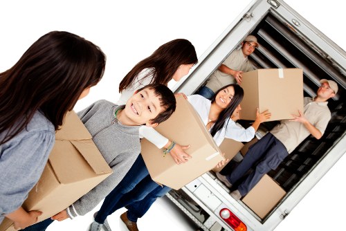 Local removals team supporting a move in Elephant and Castle