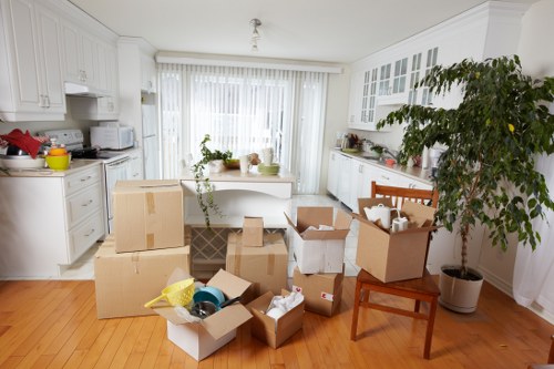 Residential moving preparation in Elephant and Castle