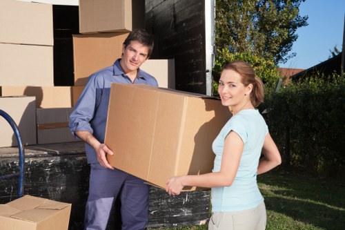 Local office removals service moving business assets in Elephant and Castle